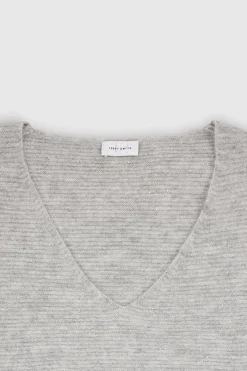 Teddy Smith Pull P-RACHEL GRIS CHINE GRISCHINE Discount
