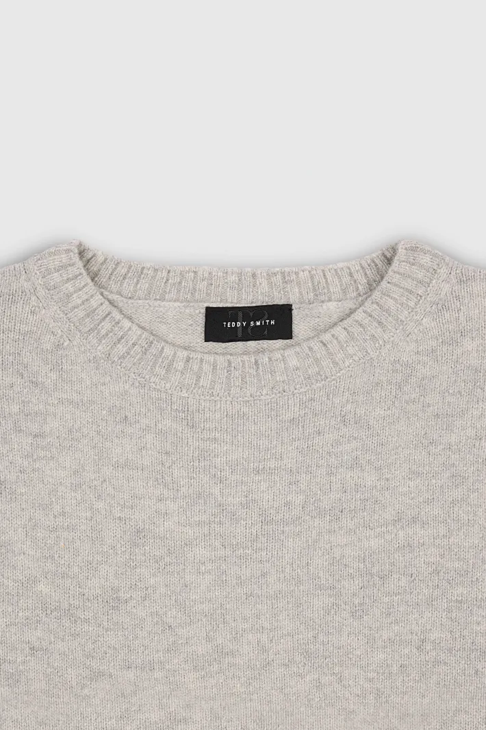 Teddy Smith Pull P-ROSALIA GRIS CHINE GRISCHINE Hot