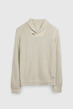 Teddy Smith Pull P-SILVAN BLANC IVOIRE CHINE BLANCIVOIRECHINE Sale