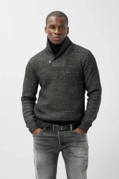 Teddy Smith Pull P-SILVAN MELANGE BLACK MELANGEBLACK Discount