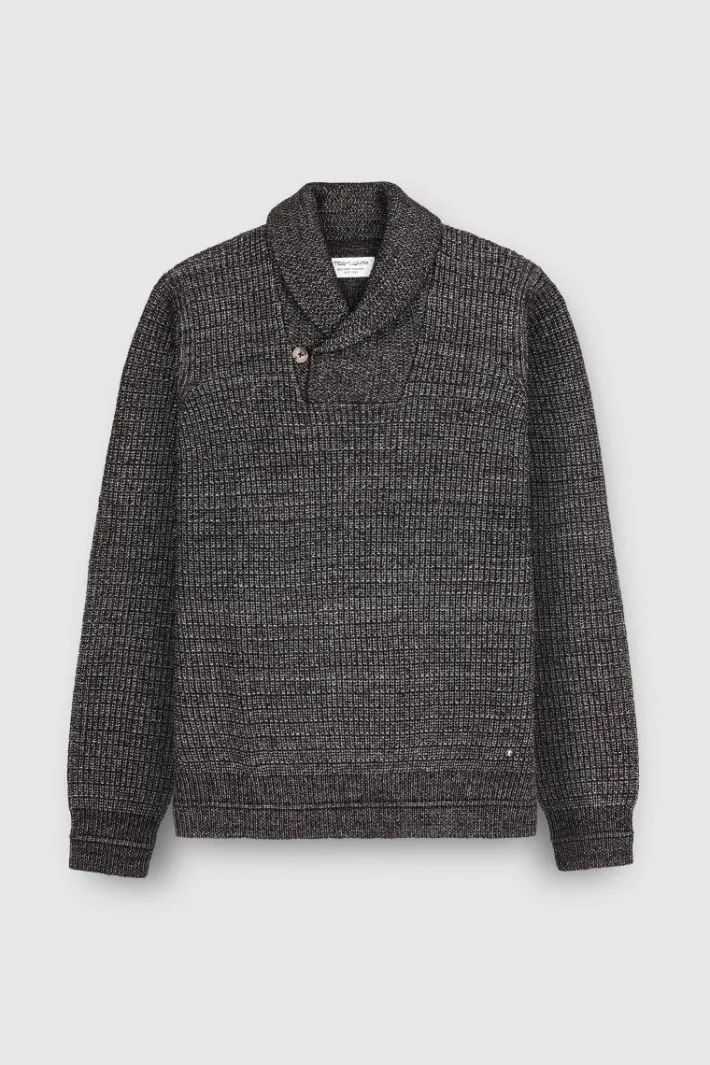 Teddy Smith Pull P-SILVAN MELANGE BLACK MELANGEBLACK Discount