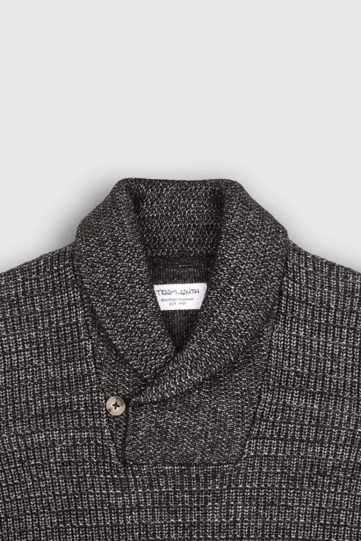 Teddy Smith Pull P-SILVAN MELANGE BLACK MELANGEBLACK Discount