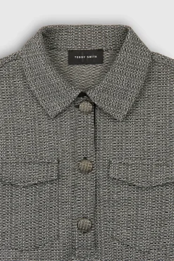 Teddy Smith Robe courte à col ROSY JR NOIR Flash Sale