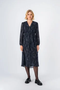 Teddy Smith Robe fluide longue MARISE NOIR Cheap