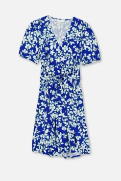Teddy Smith Robe imprimée manches courtes ALBA ROYAL PRINT Cheap
