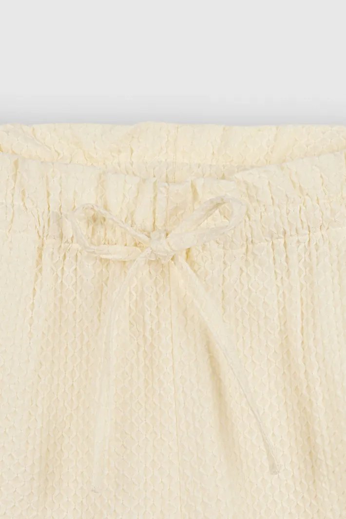 Teddy Smith Short en broderie anglaise S-CRONY MIDDLE WHITE Store
