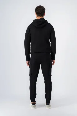 Teddy Smith Sweat à capuche DRIVE HOODY CHARBON Clearance