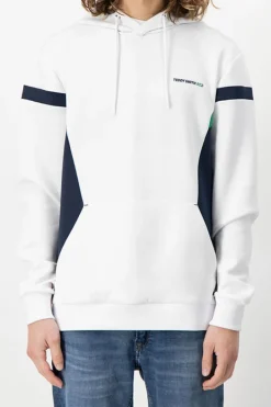 Teddy Smith Sweat à capuche DUNSTAN HOODY BLANC Discount