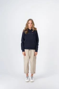 Teddy Smith Sweat à capuche NEW SOLY JR TOTAL NAVY/PRINT 1 TOTALNAVY/PRINT1 Cheap