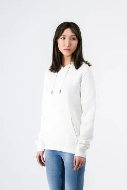 Teddy Smith Sweat à capuche NEW SOLY MIDDLE WHITE/PRINT 1 Cheap