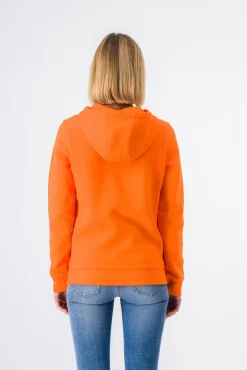Teddy Smith Sweat à capuche NEW SOLY TANGERINE Hot