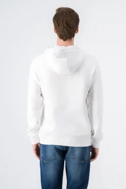 Teddy Smith Sweat à capuche SCRIPT HOODY BLANC Store