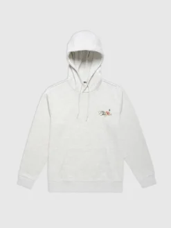 Teddy Smith Sweat à capuche S-EDIS HOODY BLANC IVOIRE CHINE Sale
