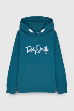 Teddy Smith Sweat à capuche S-EVRY HOODY JR BLEU LEGION BLEULEGION New