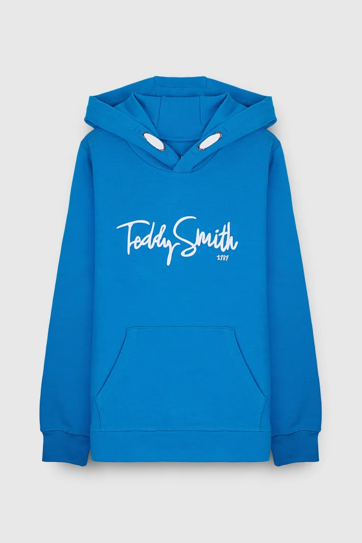 Teddy Smith Sweat à capuche S-EVRY HOODY JR IMPERIAL BLUE IMPERIALBLUE Flash Sale