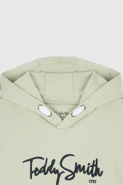 Teddy Smith Sweat à capuche S-EVRY HOODY JR VERT SAUGE VERTSAUGE Discount