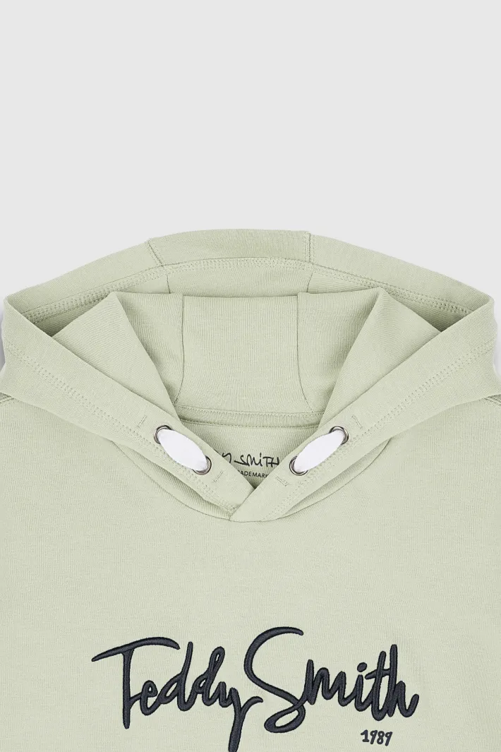 Teddy Smith Sweat à capuche S-EVRY HOODY JR VERT SAUGE VERTSAUGE Discount