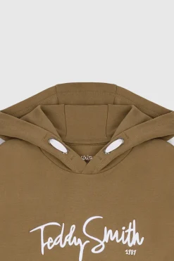 Teddy Smith Sweat à capuche S-EVRY HOODY JR CHATAIN Cheap