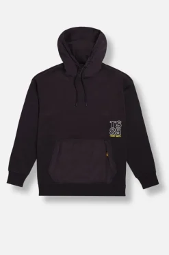 Teddy Smith Sweat à capuche S-HOUSTON HOODY CHARBON Sale