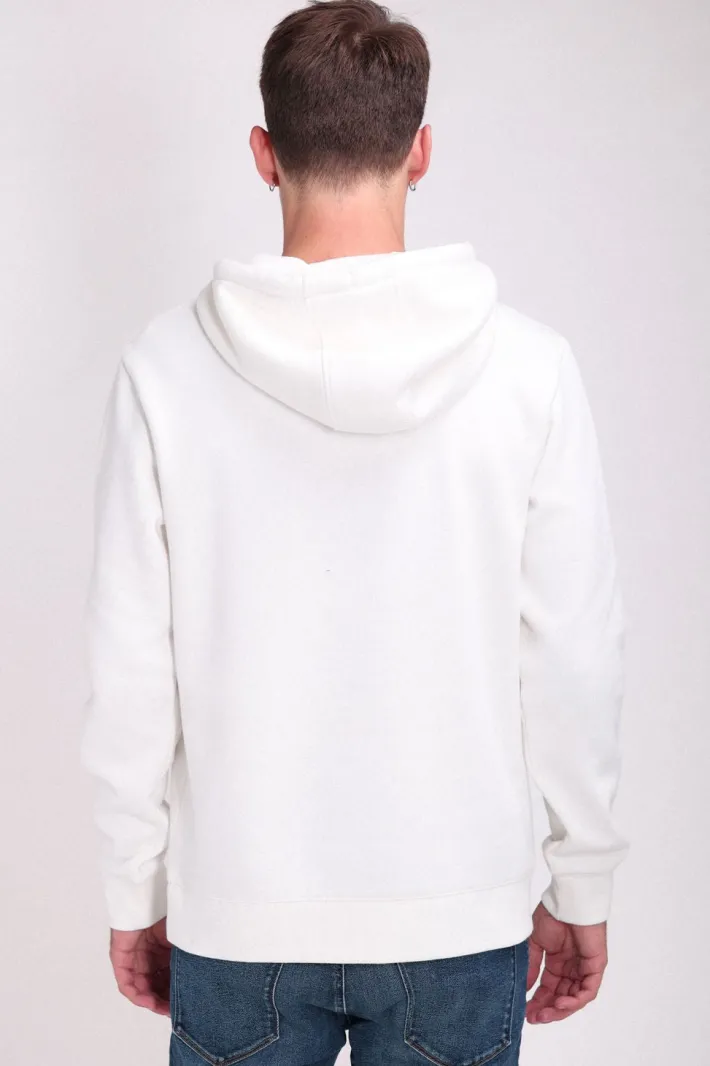 Teddy Smith Sweat à capuche SICLASS HOODY MIDDLE WHITE MIDDLEWHITE Store
