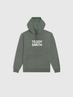 Teddy Smith Sweat à capuche SICLASS HOODY MILITARY KAKI MILITARYKAKI Shop