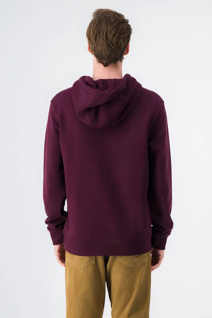 Teddy Smith Sweat à capuche SICLASS HOODY DARK WINE DARKWINE Shop