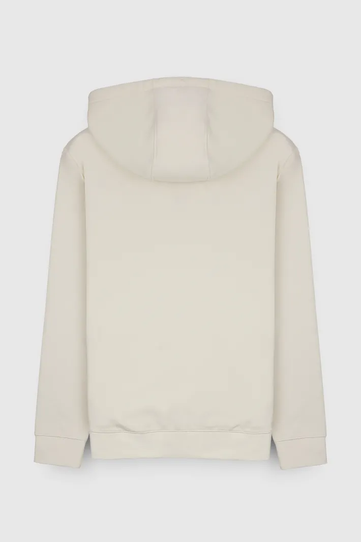 Teddy Smith Sweat à capuche S-JIM HOODY MIDDLE WHITE MIDDLEWHITE Shop