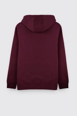Teddy Smith Sweat à capuche S-JIM HOODY DARK WINE DARKWINE Best Sale