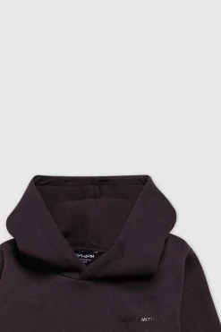 Teddy Smith Sweat à capuche S-NARK HOODY JR 1 CHARBON Fashion
