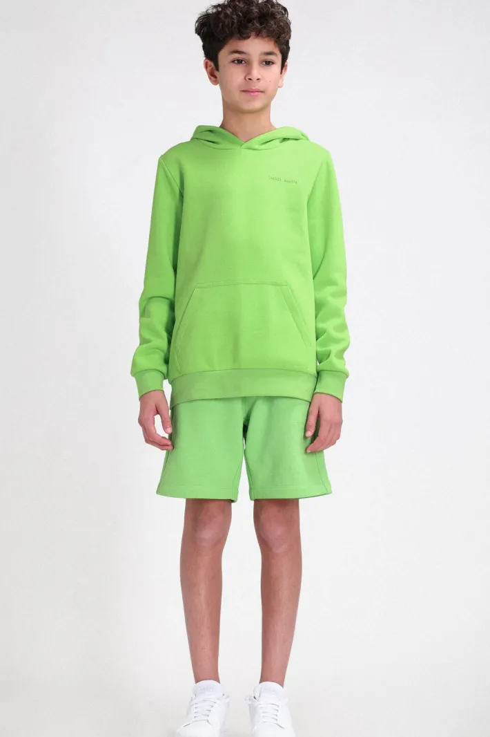 Teddy Smith Sweat à capuche S-NARK HOODY JR WASABI Best Sale
