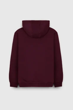 Teddy Smith Sweat à capuche S-NARK HOODY DARK WINE DARKWINE Online