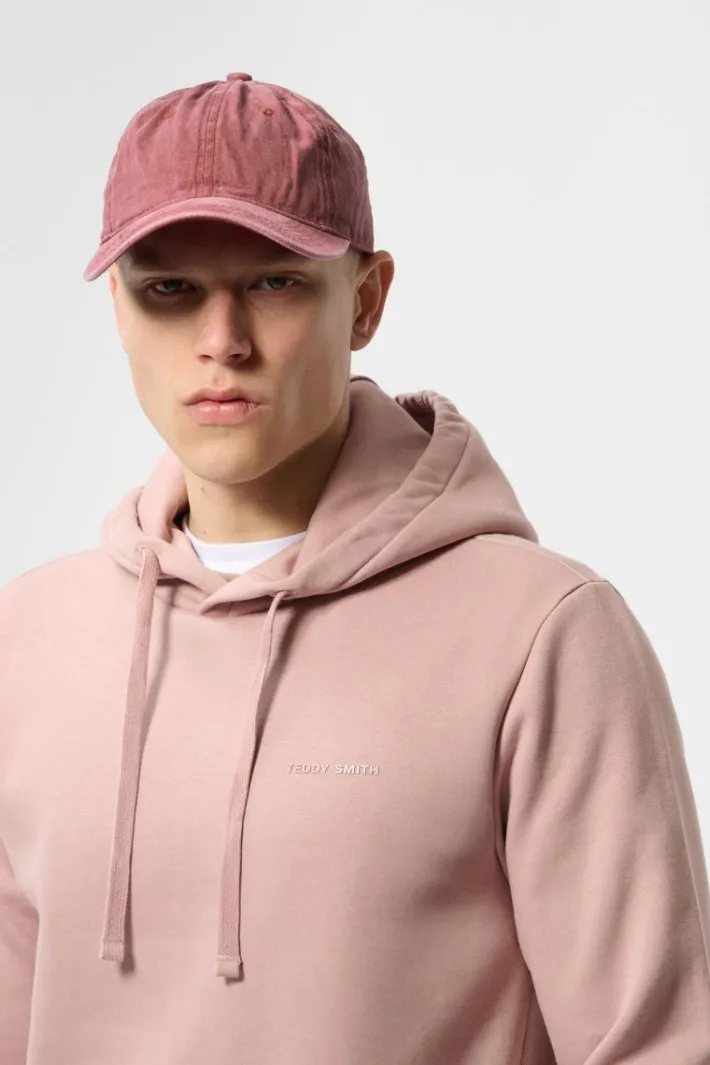 Teddy Smith Sweat à capuche S-NARK HOODY WOOD ROSE WOODROSE Hot