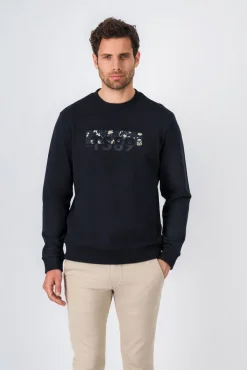 Teddy Smith Sweat à col rond S-EZIO 2 RC CHARBON Cheap