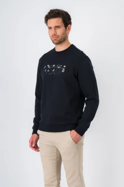 Teddy Smith Sweat à col rond S-EZIO 2 RC CHARBON Cheap
