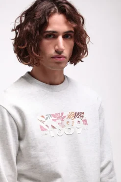 Teddy Smith Sweat à col rond S-EZIO 2 RC BLANC IVOIRE CHINE BLANCIVOIRECHINE Best Sale