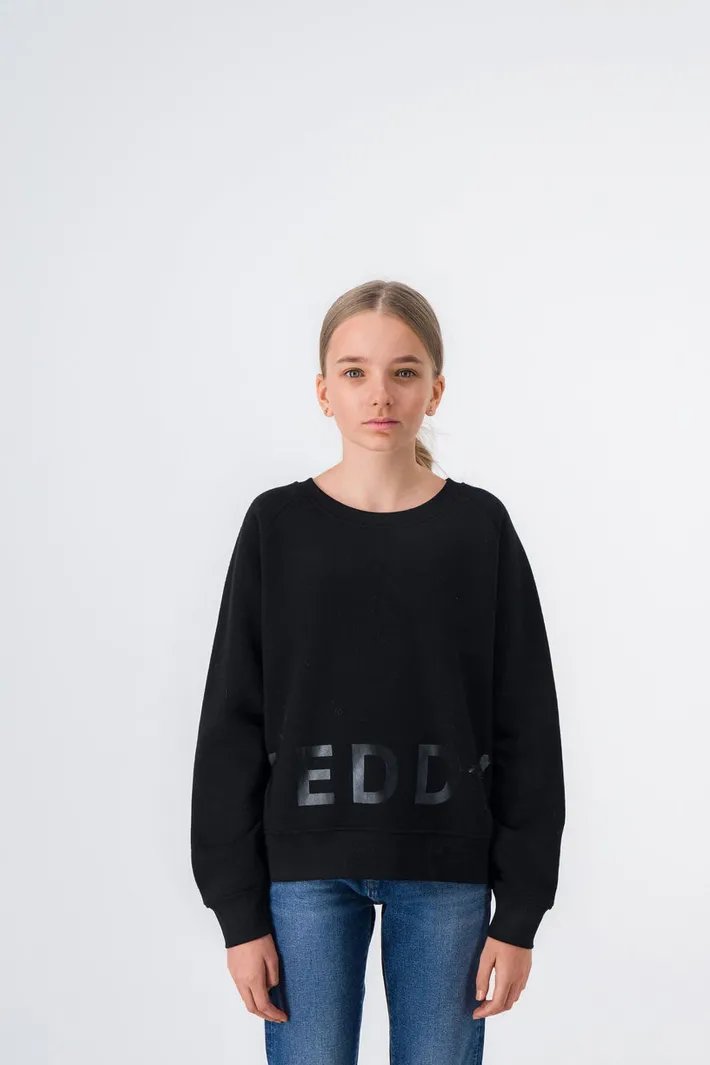 Teddy Smith Sweat col rond PATTI JR NOIR Hot