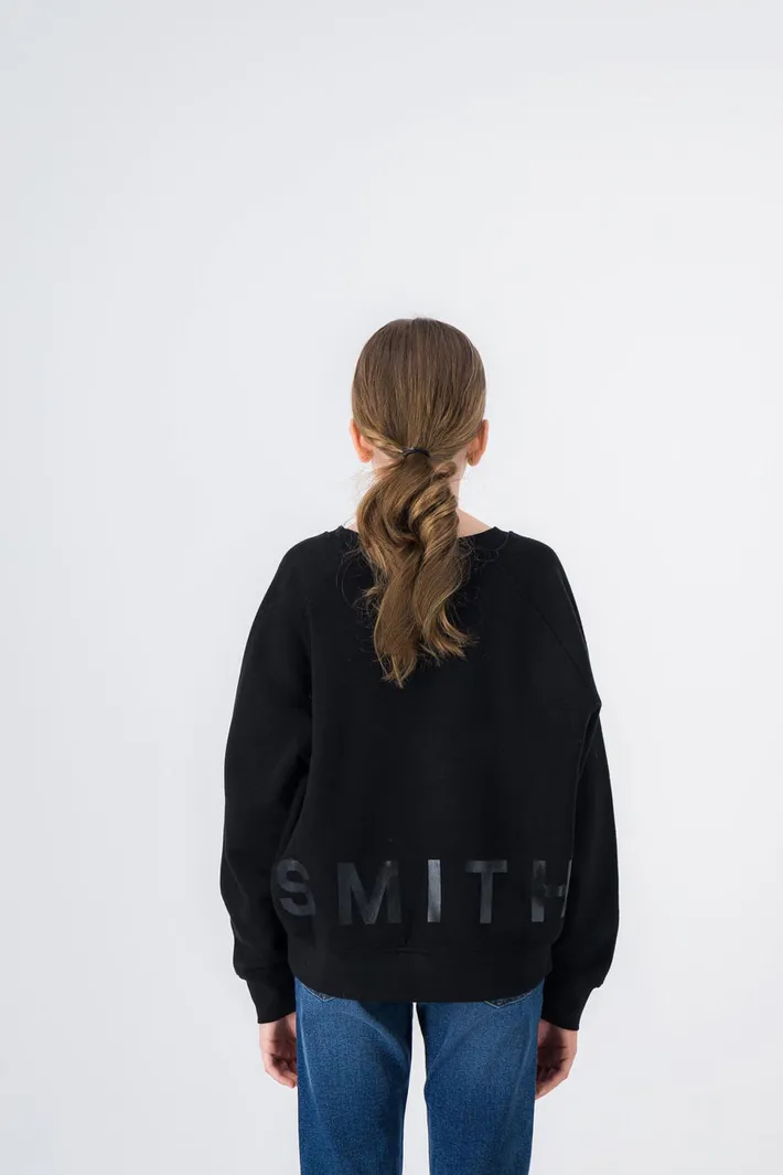 Teddy Smith Sweat col rond PATTI JR NOIR Hot