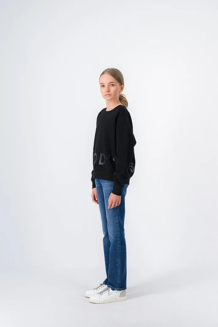 Teddy Smith Sweat col rond PATTI JR NOIR Hot