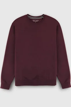 Teddy Smith Sweat col rond S-NARK RC DARK WINE DARKWINE Discount