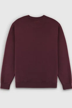 Teddy Smith Sweat col rond S-NARK RC DARK WINE DARKWINE Discount