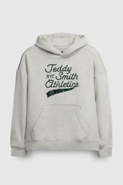 Teddy Smith Sweat S-ATHLETICS HOO BLANC IVOIRE CHINE BLANCIVOIRECHINE New