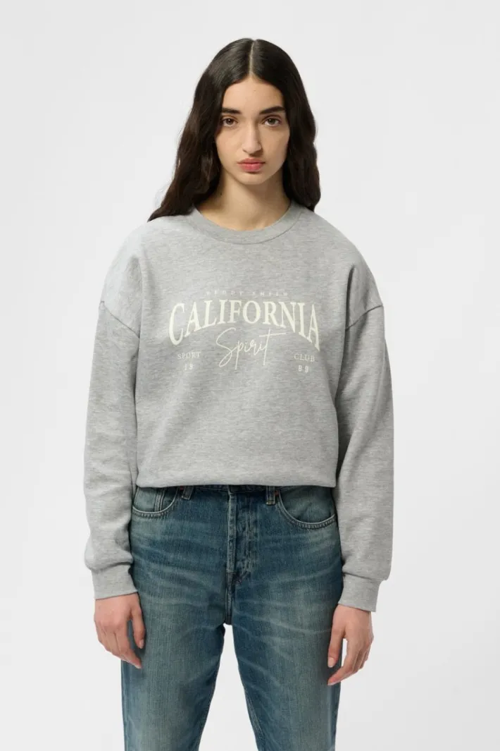 Teddy Smith Sweat S-CALI GRIS CHINE GRISCHINE Discount
