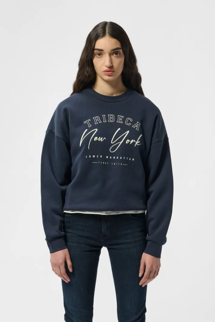 Teddy Smith Sweat S-CALI TOTAL NAVY TOTALNAVY Discount