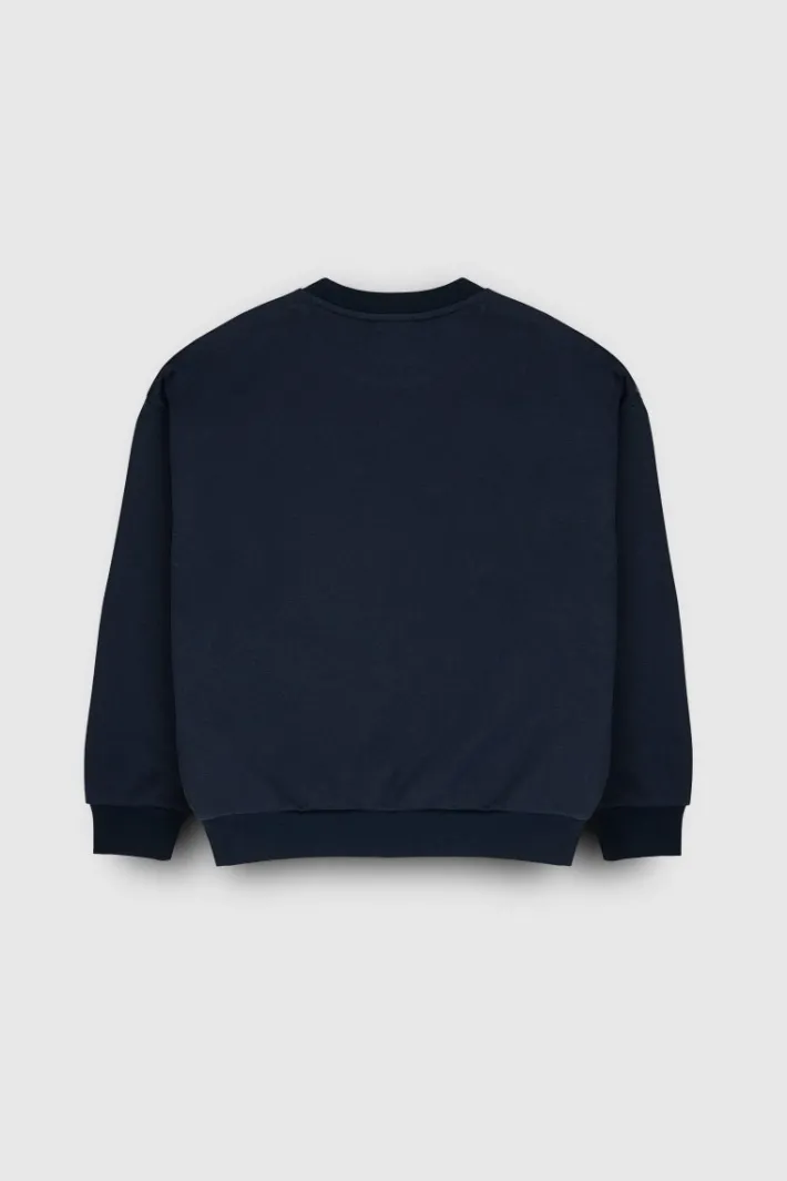 Teddy Smith Sweat S-CALI TOTAL NAVY TOTALNAVY Discount