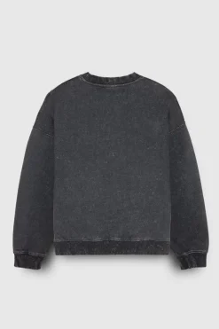 Teddy Smith Sweat S-CALI WASH NOIR Best Sale