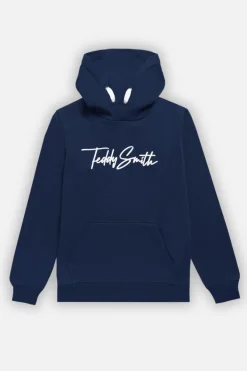 Teddy Smith Sweat S-EVAN HOODY JR DARK NAVY DARKNAVY Online