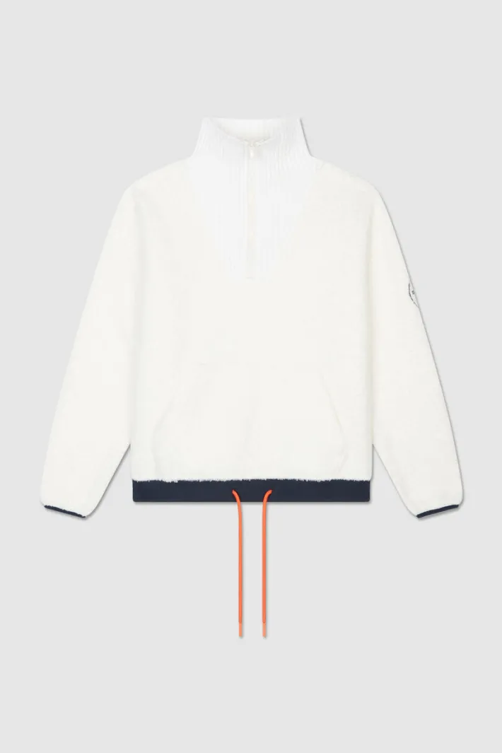 Teddy Smith Sweat sherpa CORA JR MIDDLE WHITE Sale