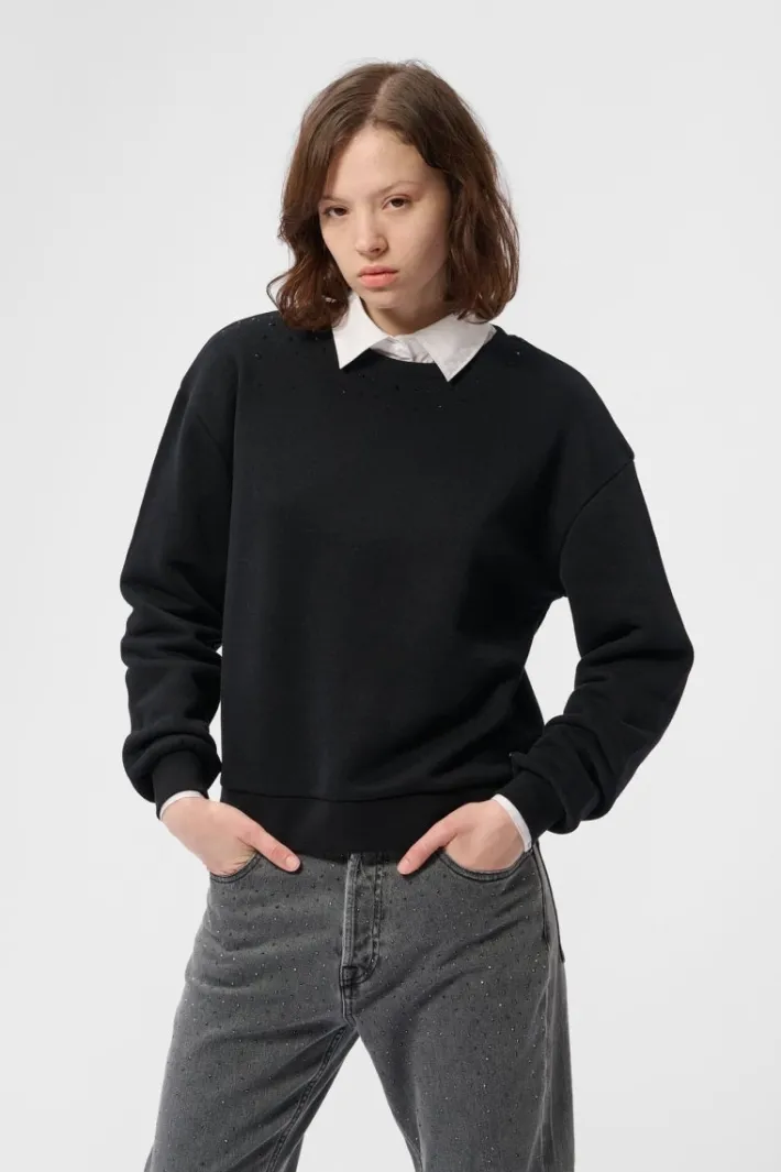 Teddy Smith Sweat S-JADE NOIR Best Sale