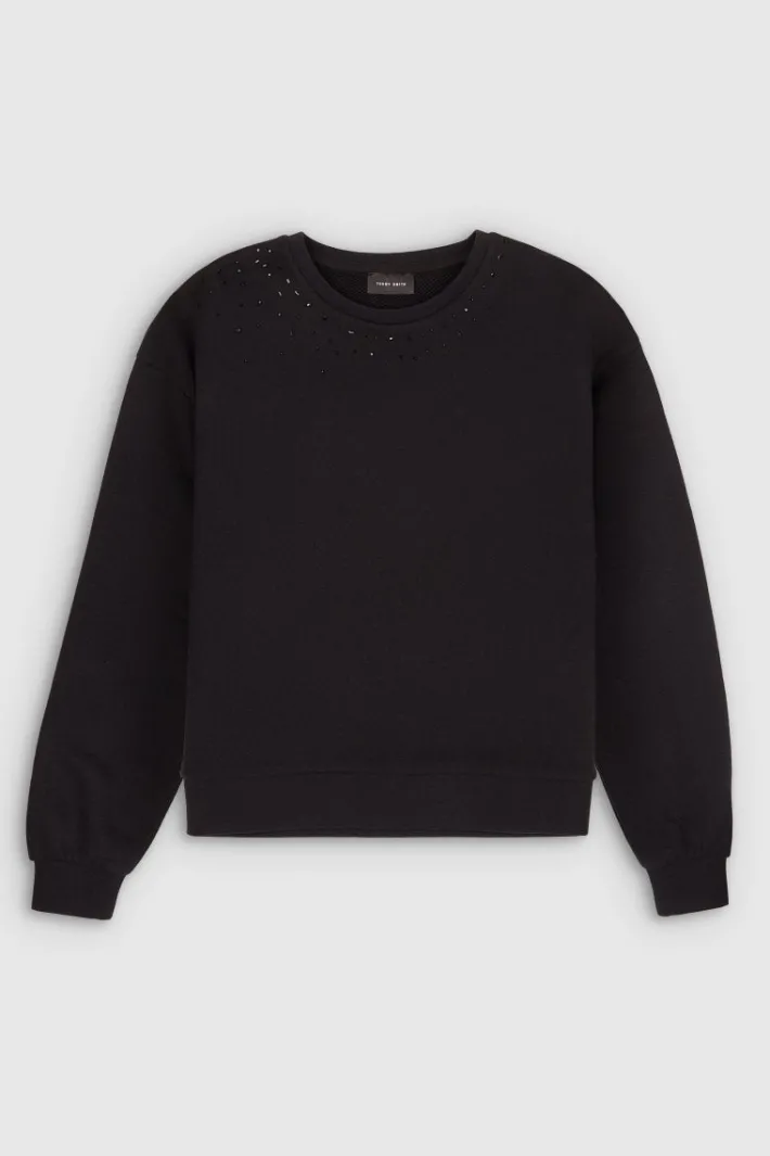 Teddy Smith Sweat S-JADE NOIR Best Sale