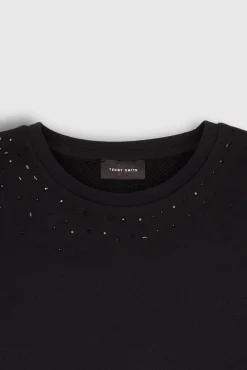 Teddy Smith Sweat S-JADE NOIR Best Sale